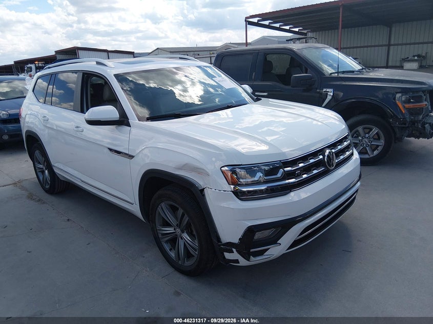 2019 VOLKSWAGEN ATLAS 3.6L V6 SE W/TECHNOLOGY R-LINE | 1V2XR2CA2KC591405 | UPCARS