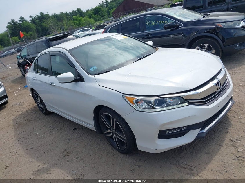 2017 HONDA ACCORD SPORT SE | 1HGCR2F14HA052804 | UPCARS