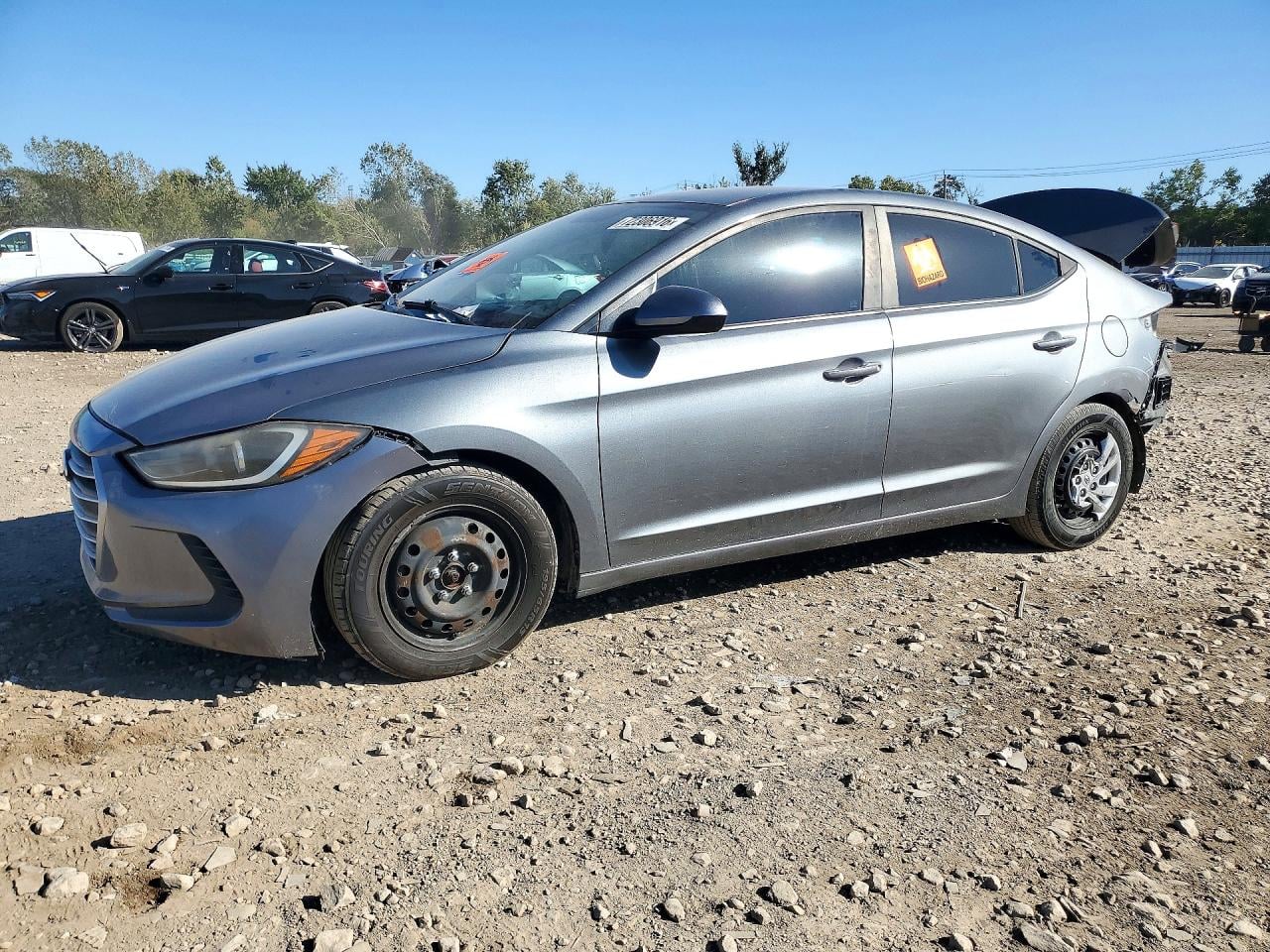 2017 HYUNDAI ELANTRA SE | KMHD74LF5HU116511 | UPCARS