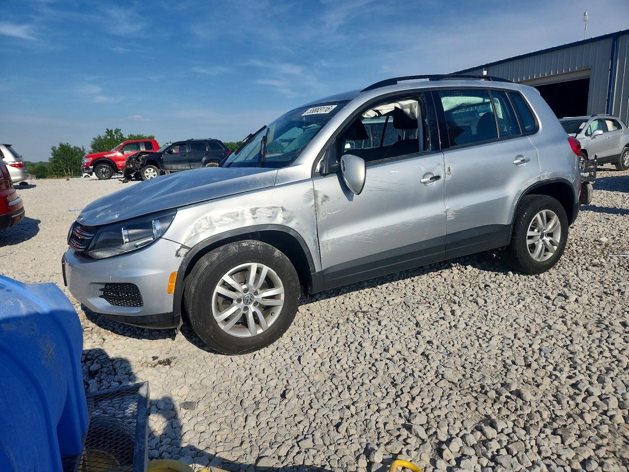 2016 VOLKSWAGEN TIGUAN S | WVGBV7AX1GW024941 | UPCARS