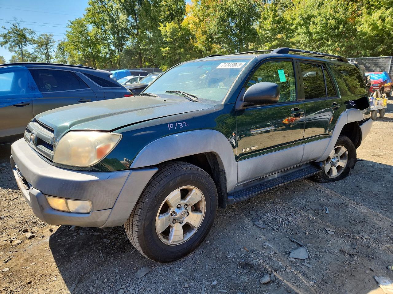 2003 TOYOTA 4RUNNER SR5 | JTEBU14R230003218 | UPCARS