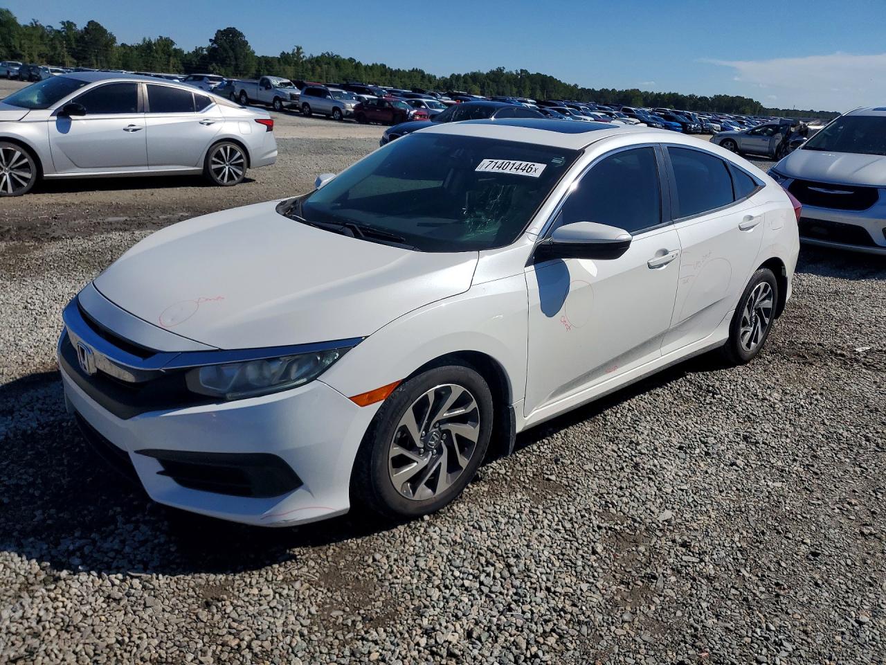 2018 HONDA CIVIC EX | 19XFC2F78JE038845 | UPCARS
