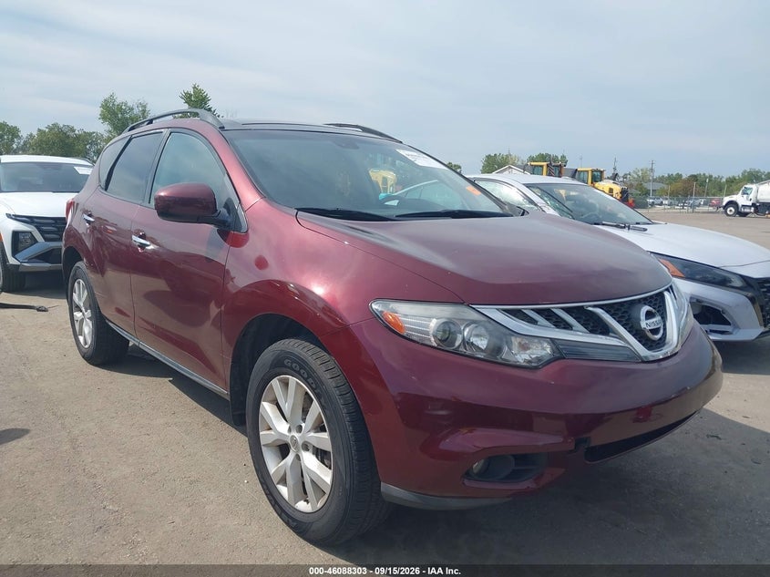 2011 NISSAN MURANO SL | JN8AZ1MW4BW158103 | UPCARS