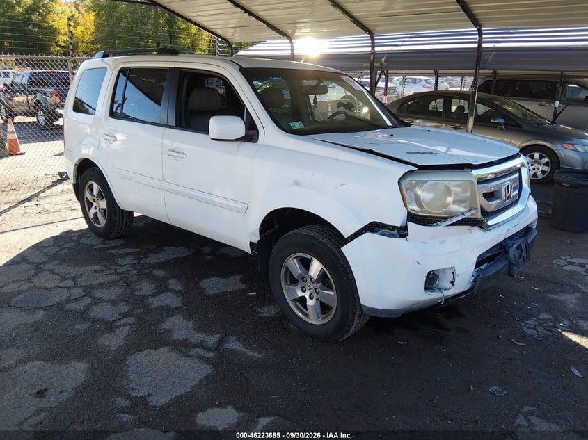 2011 HONDA PILOT EX-L | 5FNYF4H59BB075616 | UPCARS