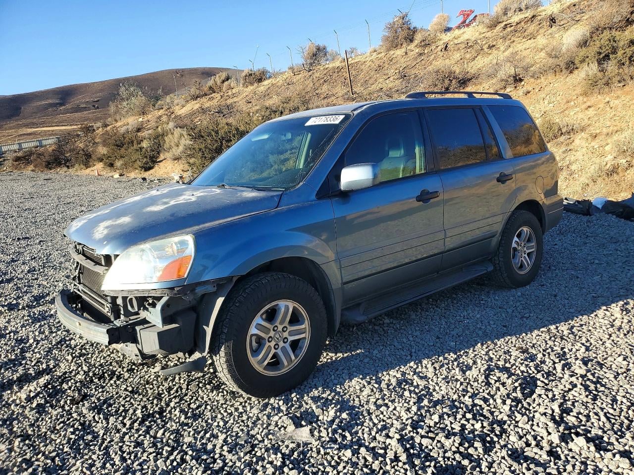 2005 HONDA PILOT EXL | 2HKYF18575H545033 | UPCARS
