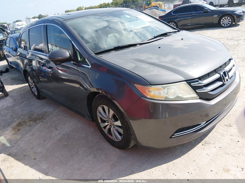 2014 HONDA ODYSSEY EX-L | 5FNRL5H60EB092417 | UPCARS