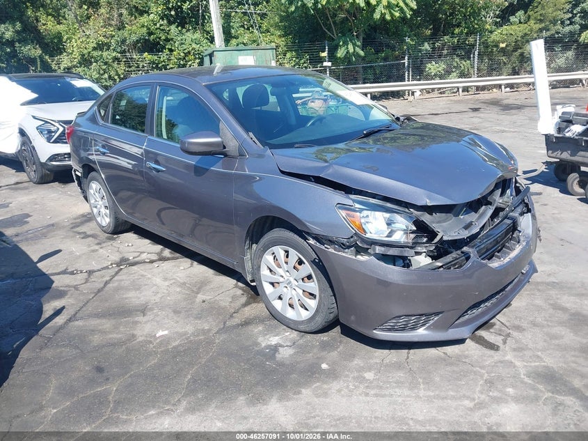 2019 NISSAN SENTRA S | 3N1AB7APXKY433209 | UPCARS