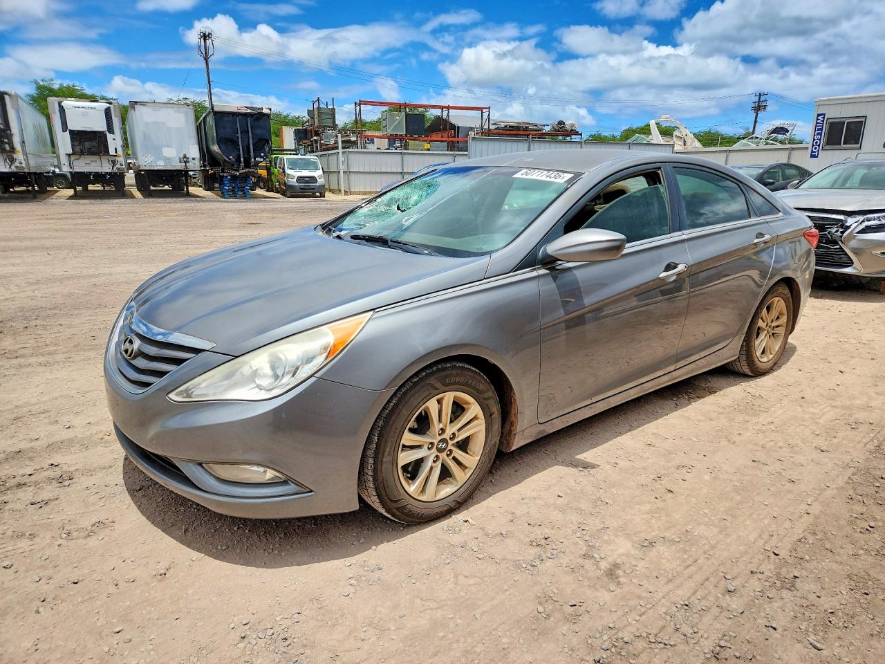 2013 HYUNDAI SONATA GLS | 5NPEB4AC7DH527638 | UPCARS