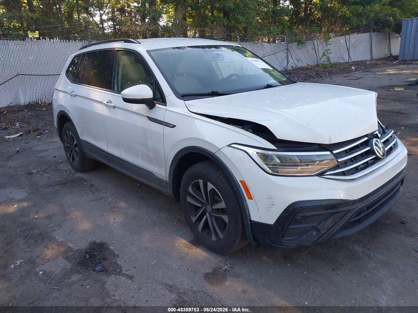 2022 VOLKSWAGEN TIGUAN 2.0T S | 3VV1B7AX2NM002793 | UPCARS