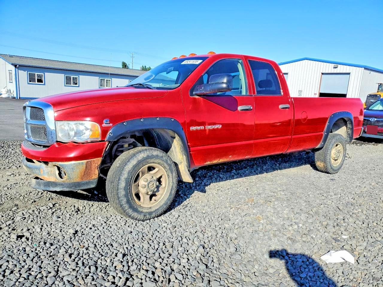 2004 DODGE RAM 3500 ST | 3D7LU38C64G143432 | UPCARS