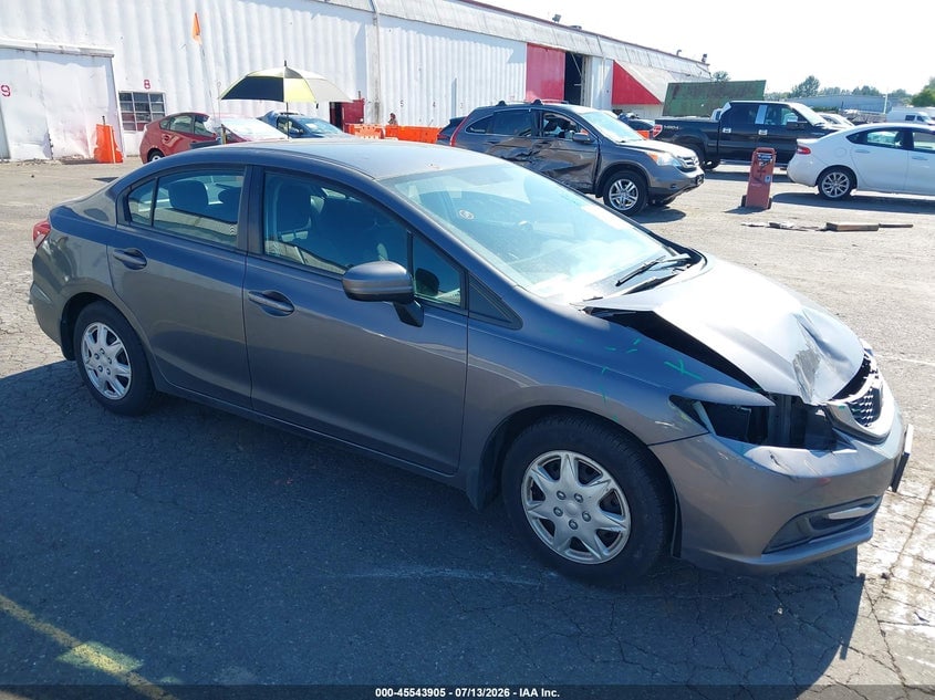 2014 HONDA CIVIC LX | 19XFB2F5XEE076634 | UPCARS