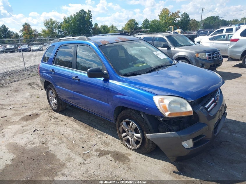 2006 KIA SPORTAG EX V6/LX V6 | KNDJF723267246194 | UPCARS