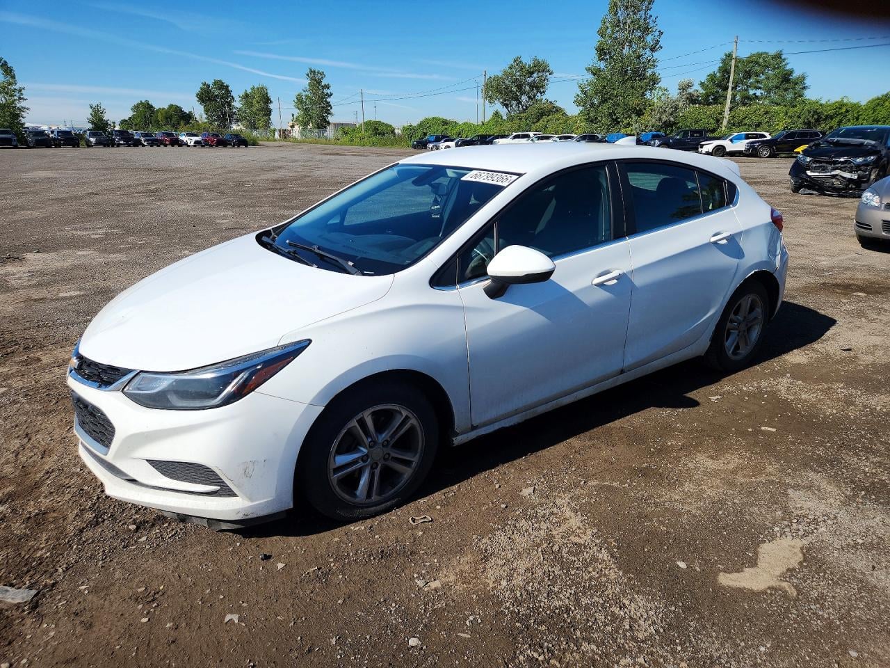 2017 CHEVROLET CRUZE LT | 3G1BE6SM7HS582625 | UPCARS
