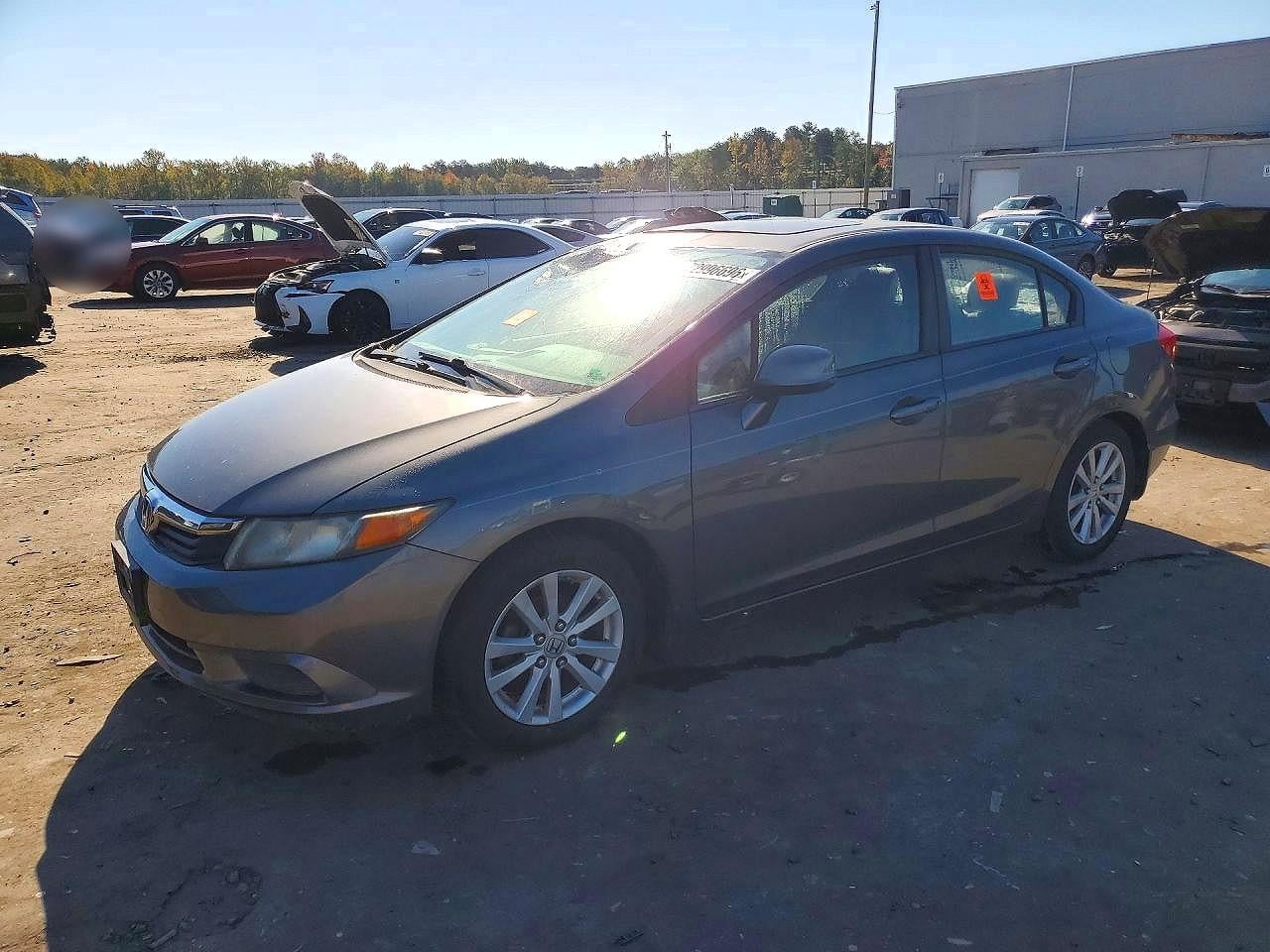 2012 HONDA CIVIC EXL | 2HGFB2F9XCH509715 | UPCARS