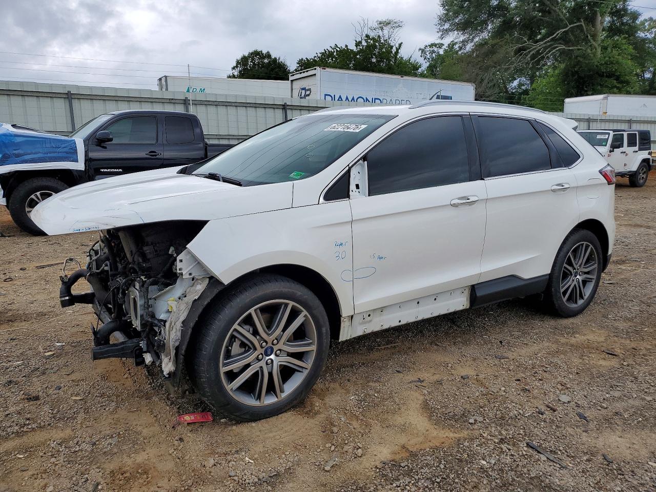 2021 FORD EDGE TITANIUM | 2FMPK4K96MBA65849 | UPCARS
