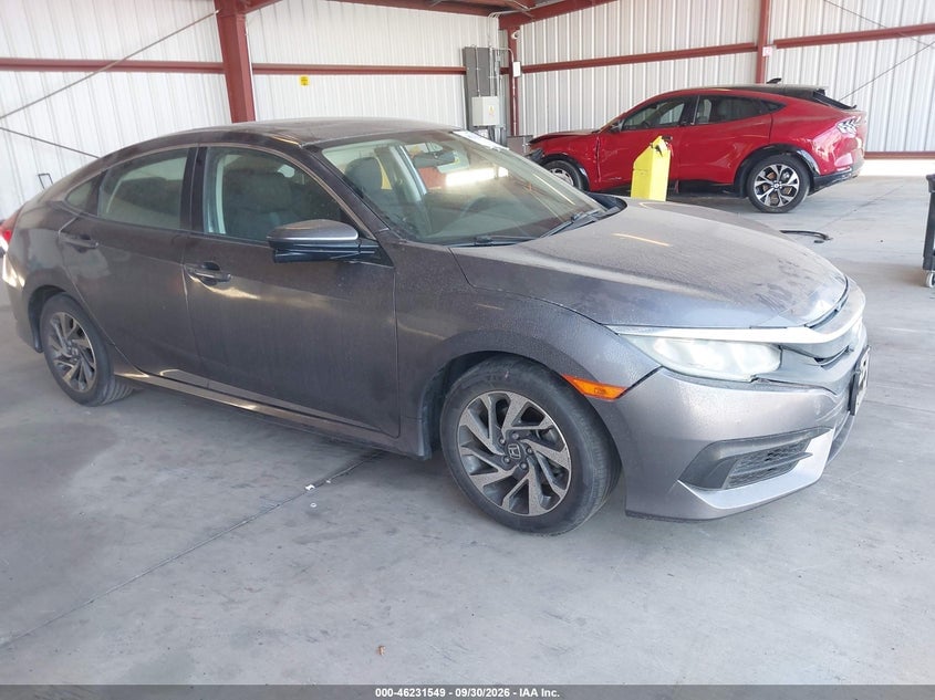 2018 HONDA CIVIC EX | 19XFC2F78JE201929 | UPCARS