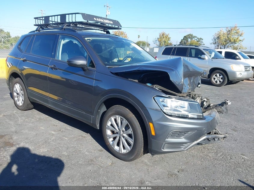 2019 VOLKSWAGEN TIGUAN 2.0T S | 3VV0B7AX8KM111699 | UPCARS