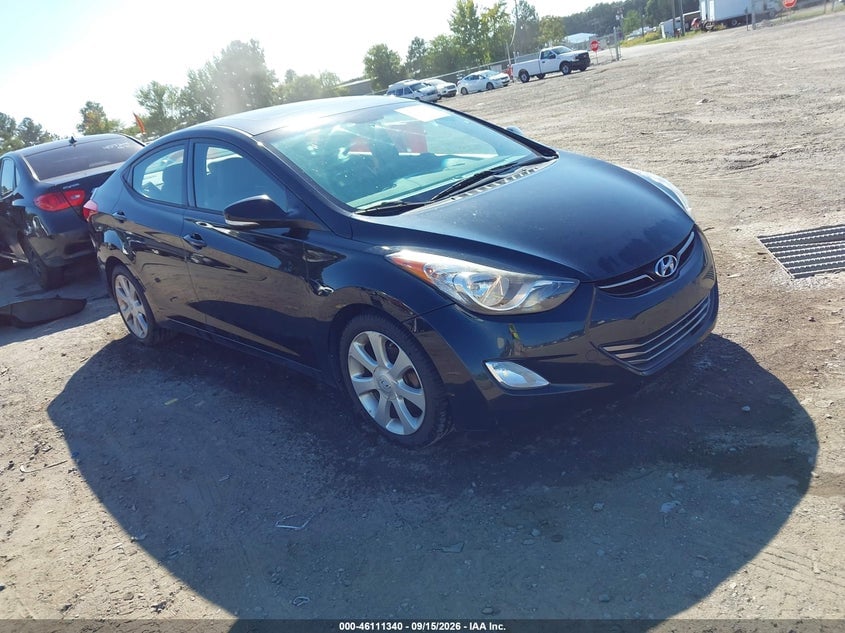 2013 HYUNDAI ELANTRA LIMITED | 5NPDH4AE5DH386614 | UPCARS