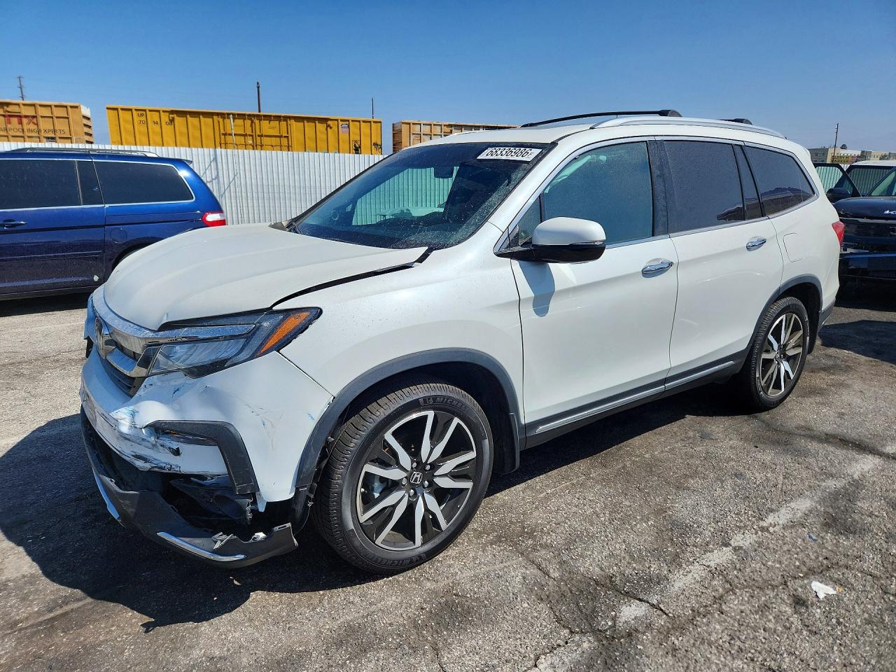 2021 HONDA PILOT ELITE | 5FNYF6H0XMB004329 | UPCARS