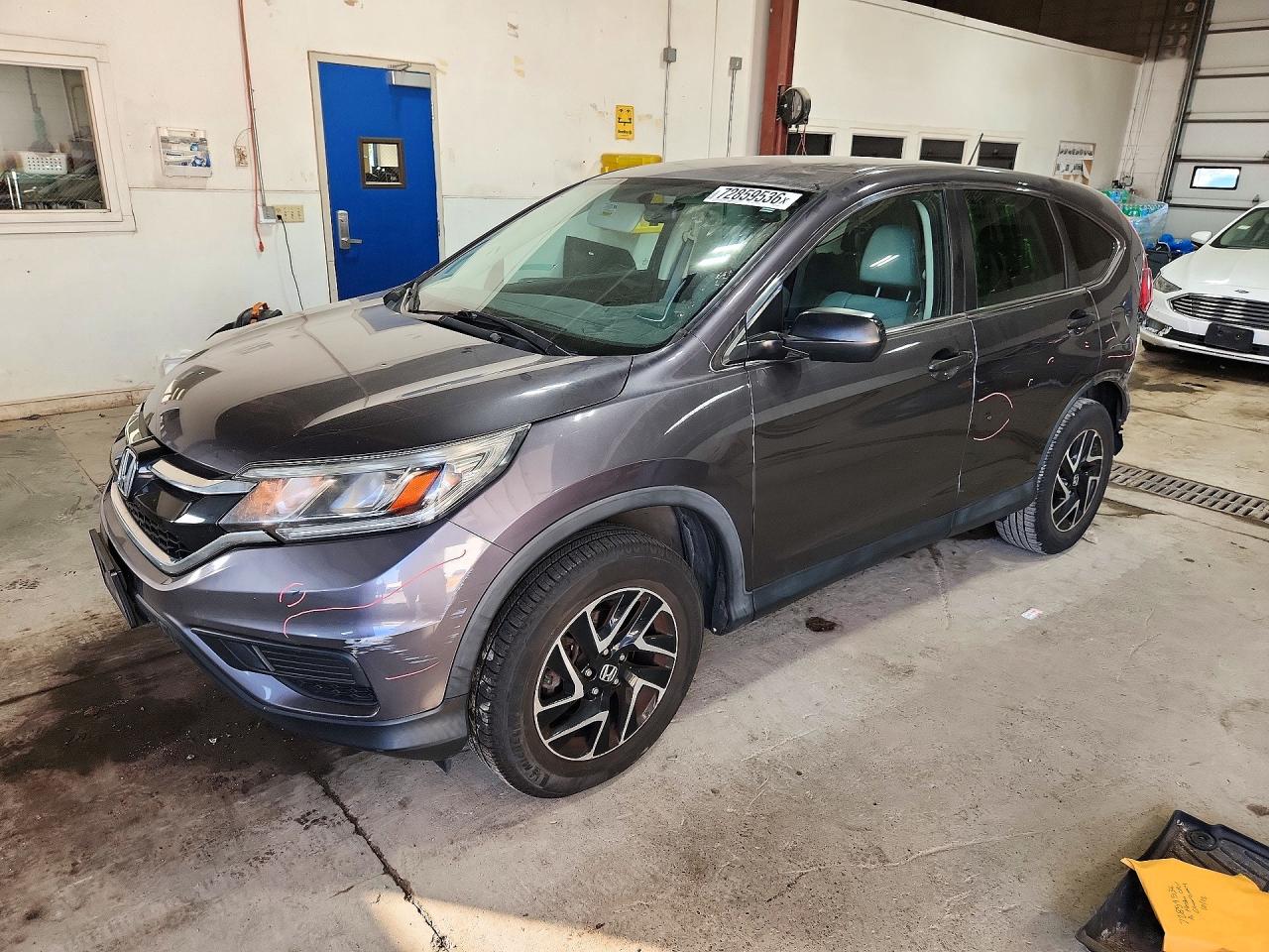 2016 HONDA CRV SE | 5J6RM4H49GL078094 | UPCARS