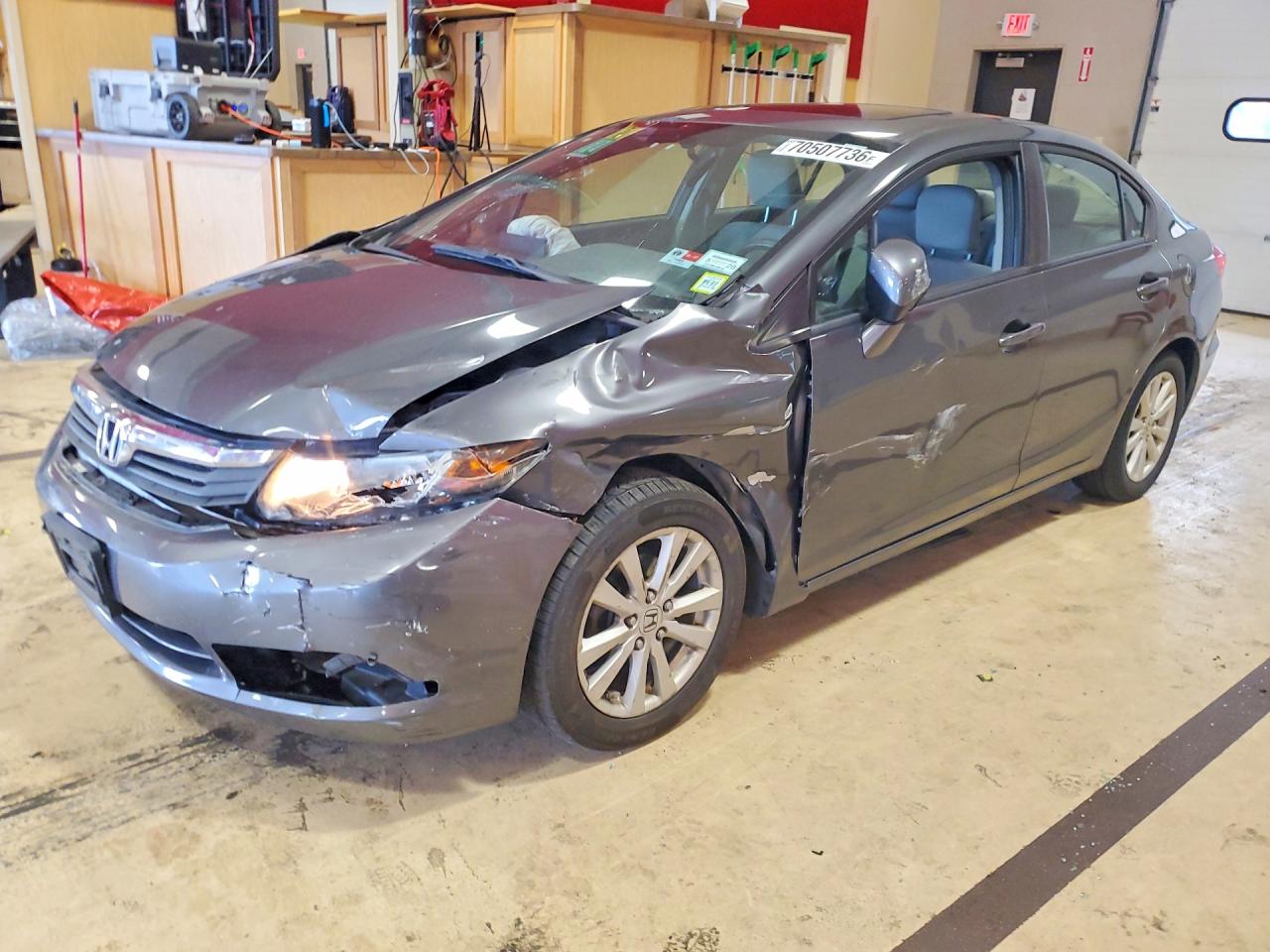 2012 HONDA CIVIC EX | 2HGFB2F81CH554825 | UPCARS