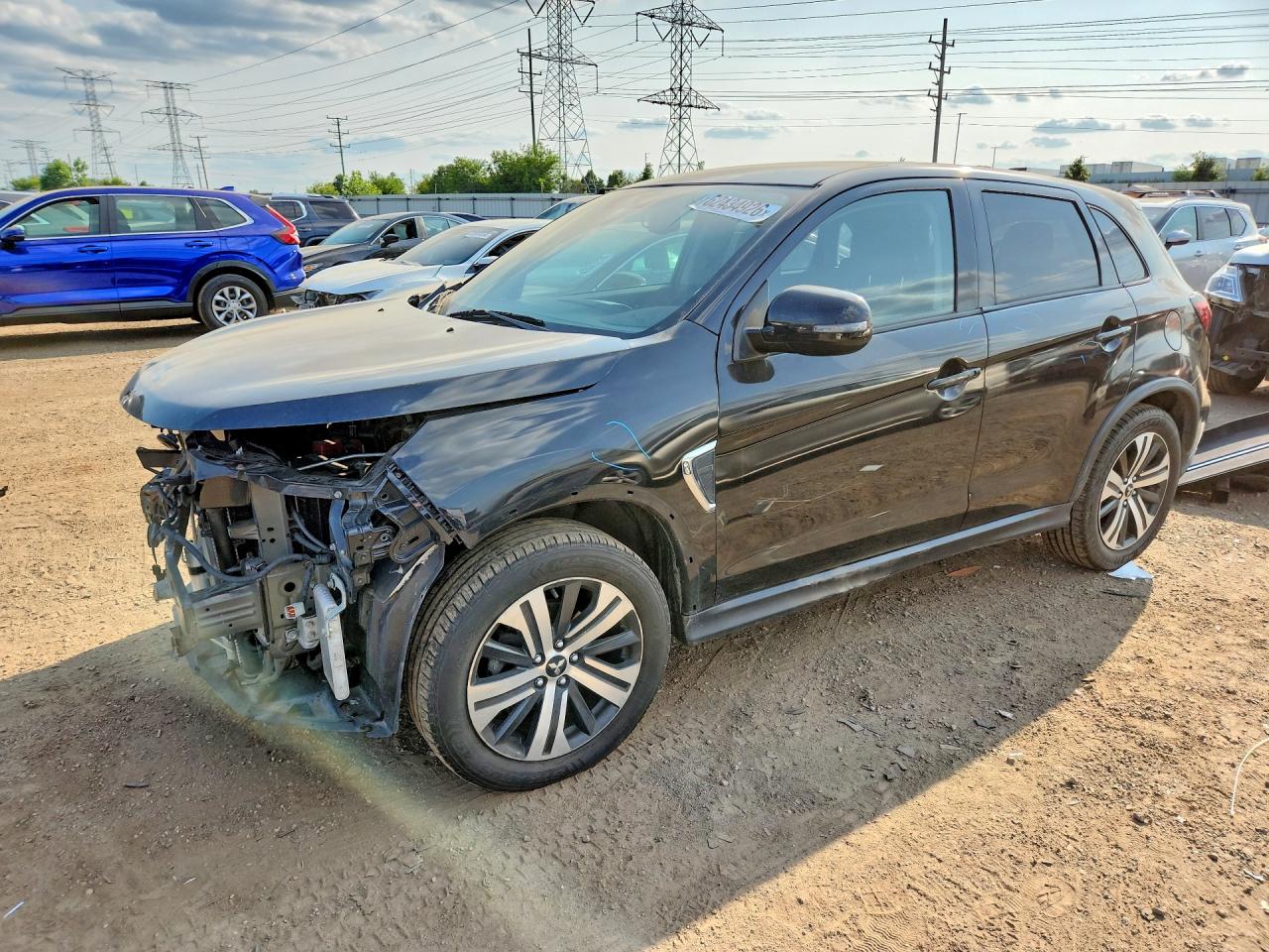 2020 MITSUBISHI OUTLANDER ES | JA4AR3AU0LU010113 | UPCARS