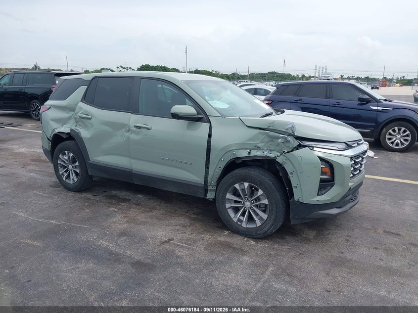 2025 CHEVROLET EQUINOX FWD LT | 3GNAXHEG2SL132422 | UPCARS