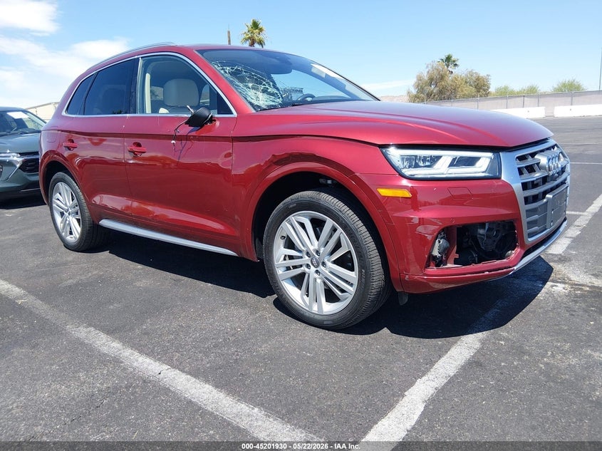 2018 AUDI Q5 2.0T PREMIUM/2.0T TECH PREMIUM | WA1CNAFY3J2105116 | UPCARS