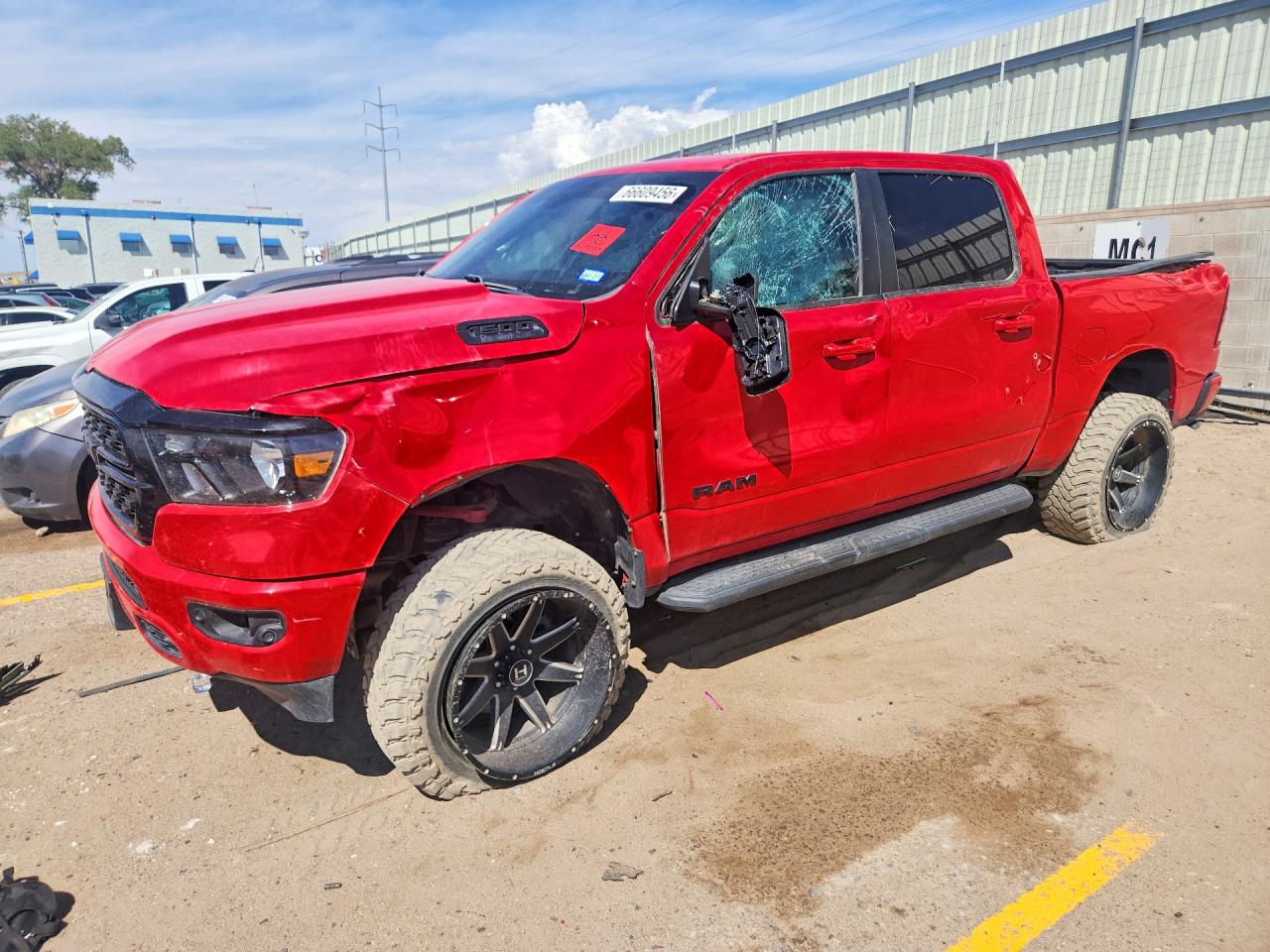 2022 RAM 1500 BIG HORN/LONE STAR | 1C6RREFT0NN253428 | UPCARS