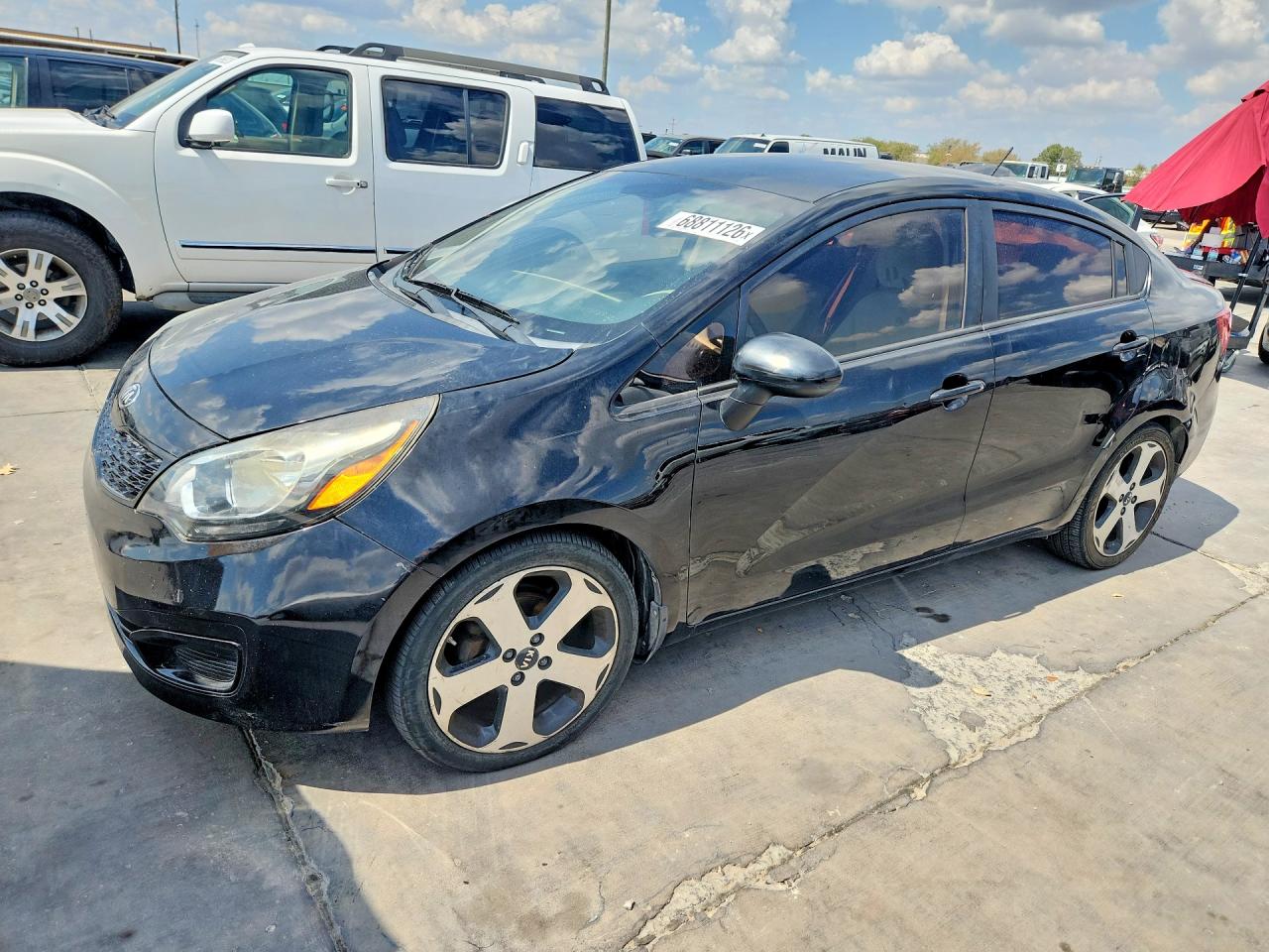 2013 KIA RIO LX | KNADM4A39D6308824 | UPCARS
