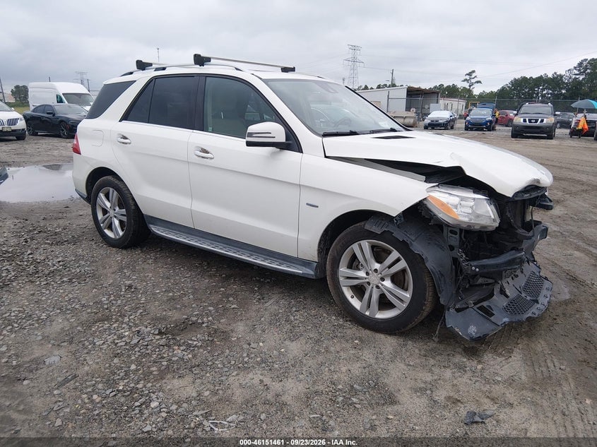 2012 MERCEDES-BENZ ML 350 4MATIC | 4JGDA5HB5CA036830 | UPCARS