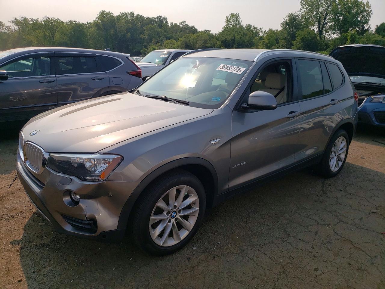 2015 BMW X3 XDRIVE28I | 5UXWX9C56F0D57856 | UPCARS