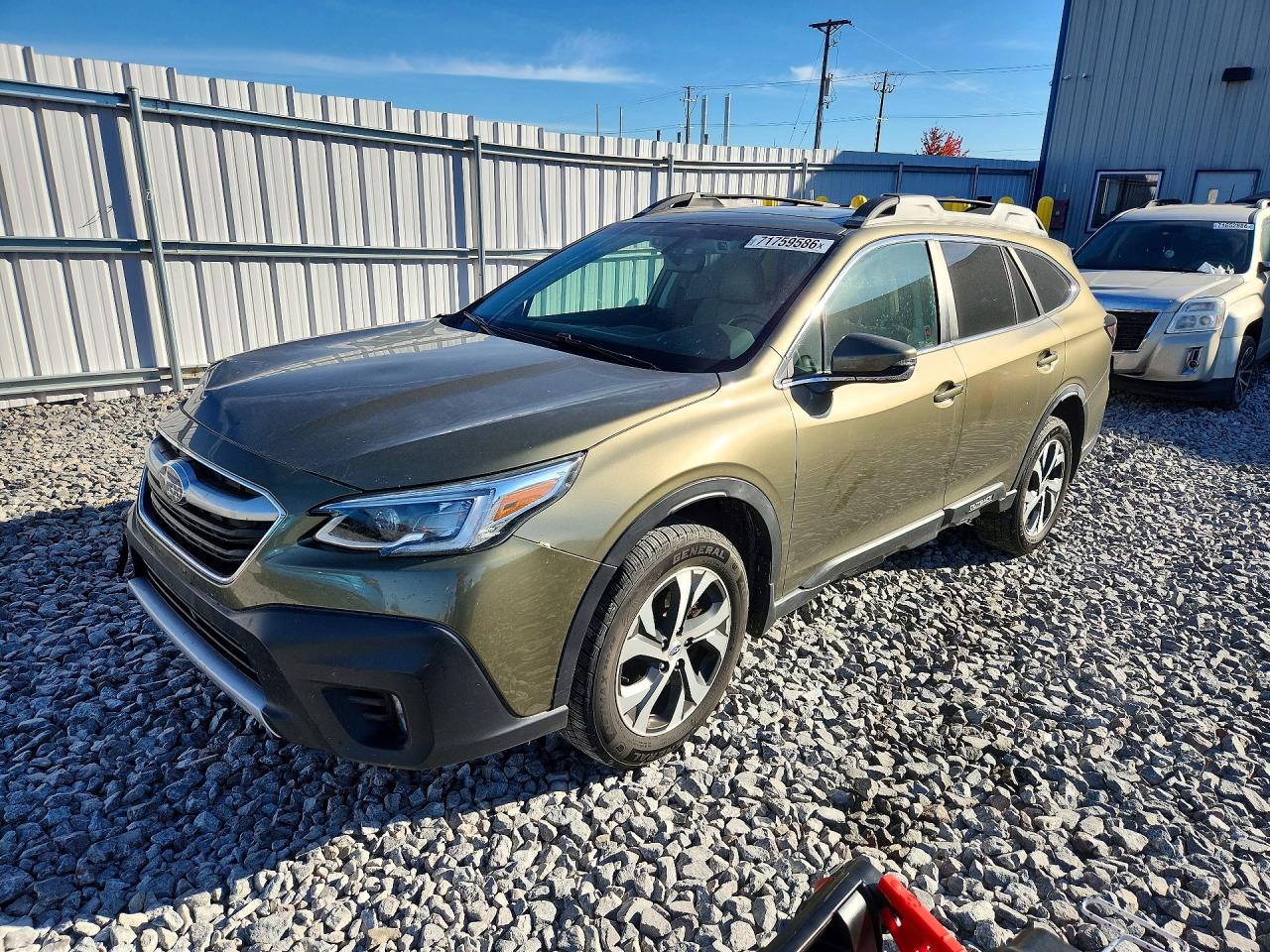 2020 SUBARU OUTBACK LIMITED | 4S4BTANC2L3102603 | UPCARS