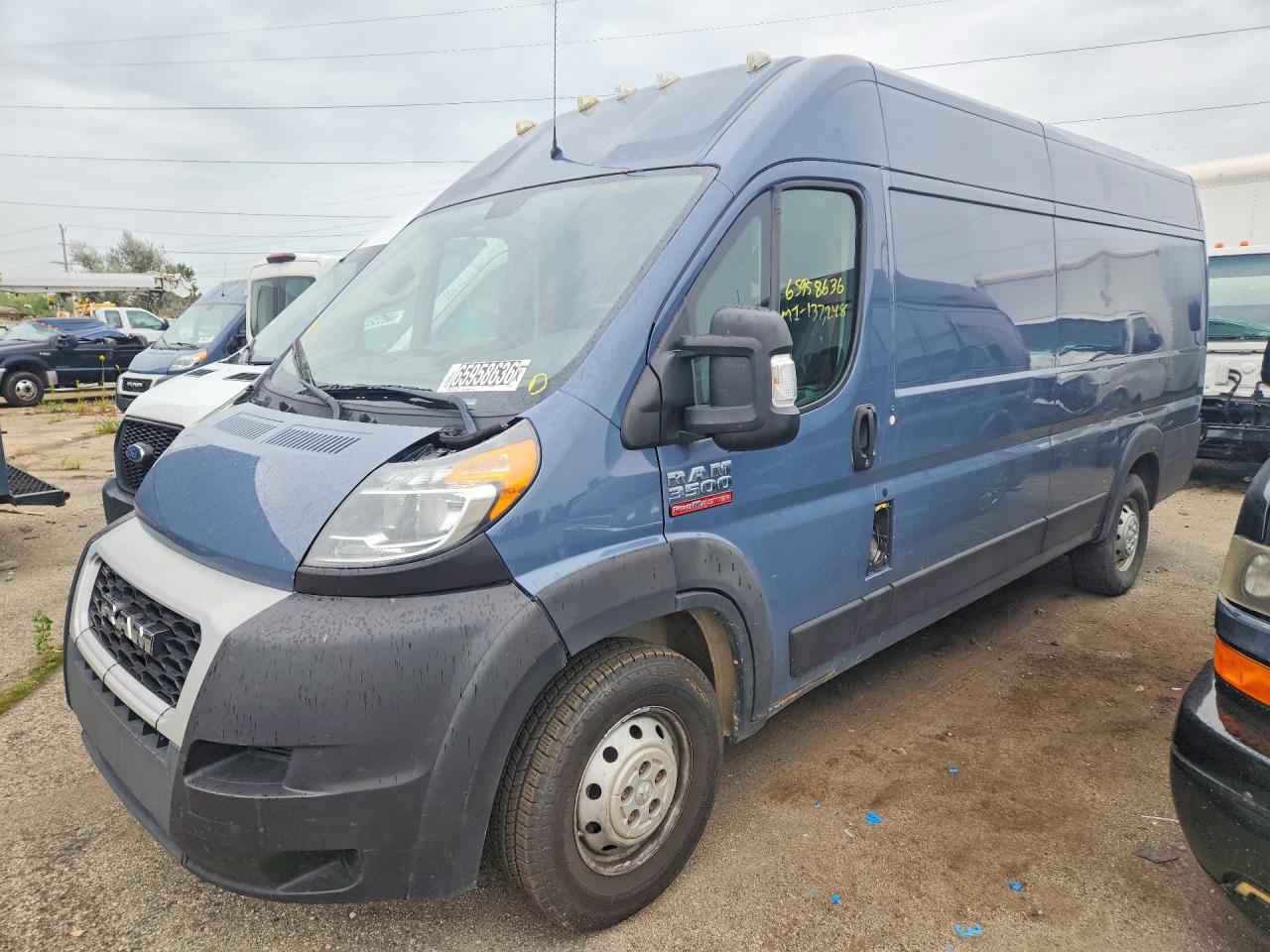 2021 RAM PROMASTER 3500 HIGH | 3C6MRVJG9ME544419 | UPCARS