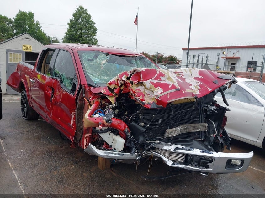 2017 FORD F-150 LARIAT | 1FTEW1EG5HKC94897 | UPCARS