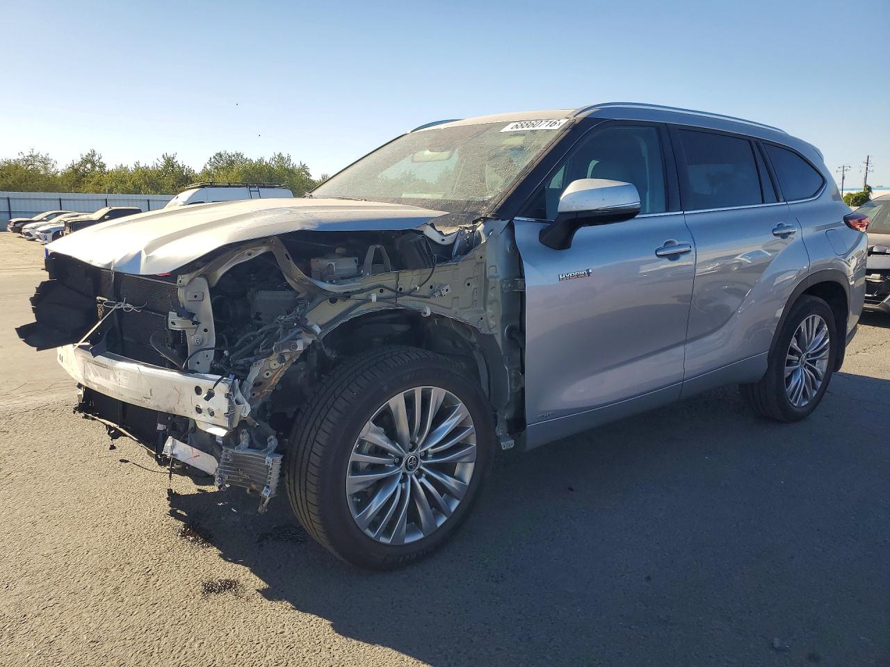 2020 TOYOTA HIGHLANDER HYBRID PLATINUM | 5TDEBRCH5LS005086 | UPCARS