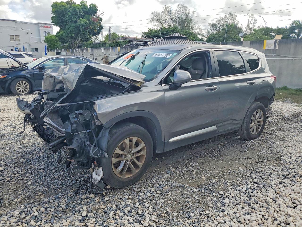 2019 HYUNDAI SANTA FE SE | 5NMS23AD6KH086052 | UPCARS