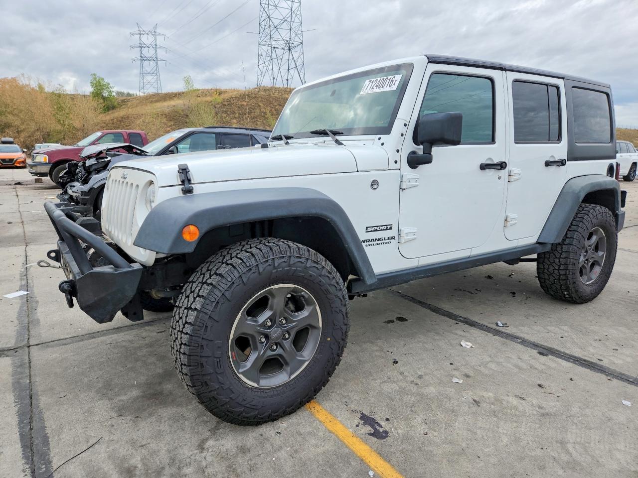 2017 JEEP WRANGLER SPORT | 1C4HJWDG6HL718592 | UPCARS
