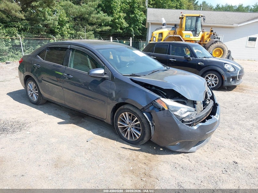 2015 TOYOTA COROLLA LE PLUS | 2T1BURHE6FC400614 | UPCARS
