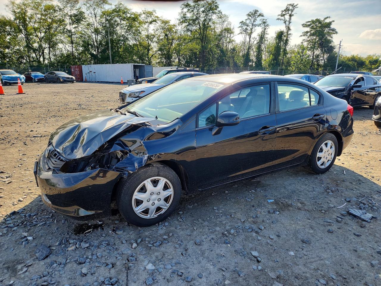 2012 HONDA CIVIC LX | 19XFB2E59CE028413 | UPCARS