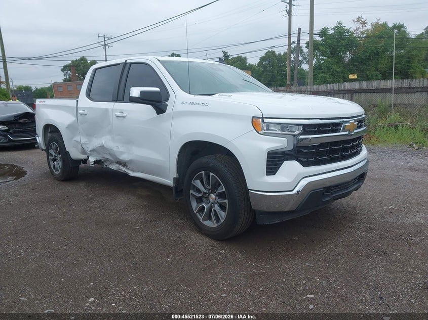 2025 CHEVROLET SILVERADO 1500 4WD  SHORT BED LT WITH 2FL | 1GCPKKEK0SZ121768 | UPCARS