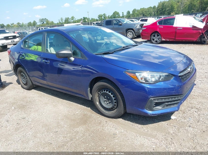 2022 SUBARU IMPREZA BASE | 4S3GKAB69N3604538 | UPCARS