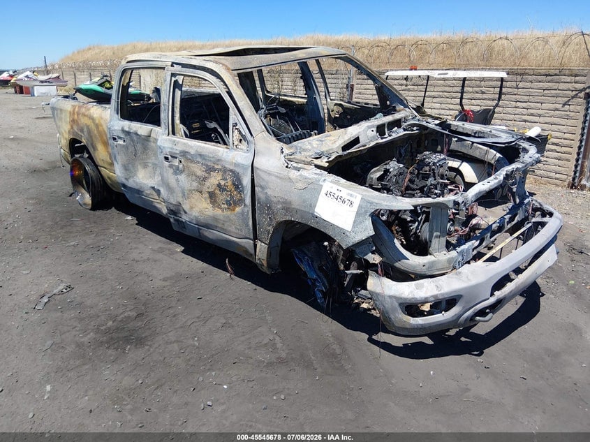 2022 RAM 1500 LIMITED LONGHORN  4X4 6'4 BOX | 1C6SRFST4NN259942 | UPCARS