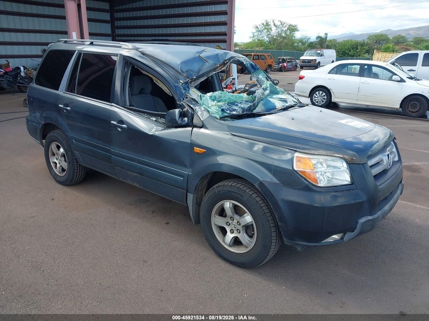 2006 HONDA PILOT EX | 2HKYF18496H529277 | UPCARS