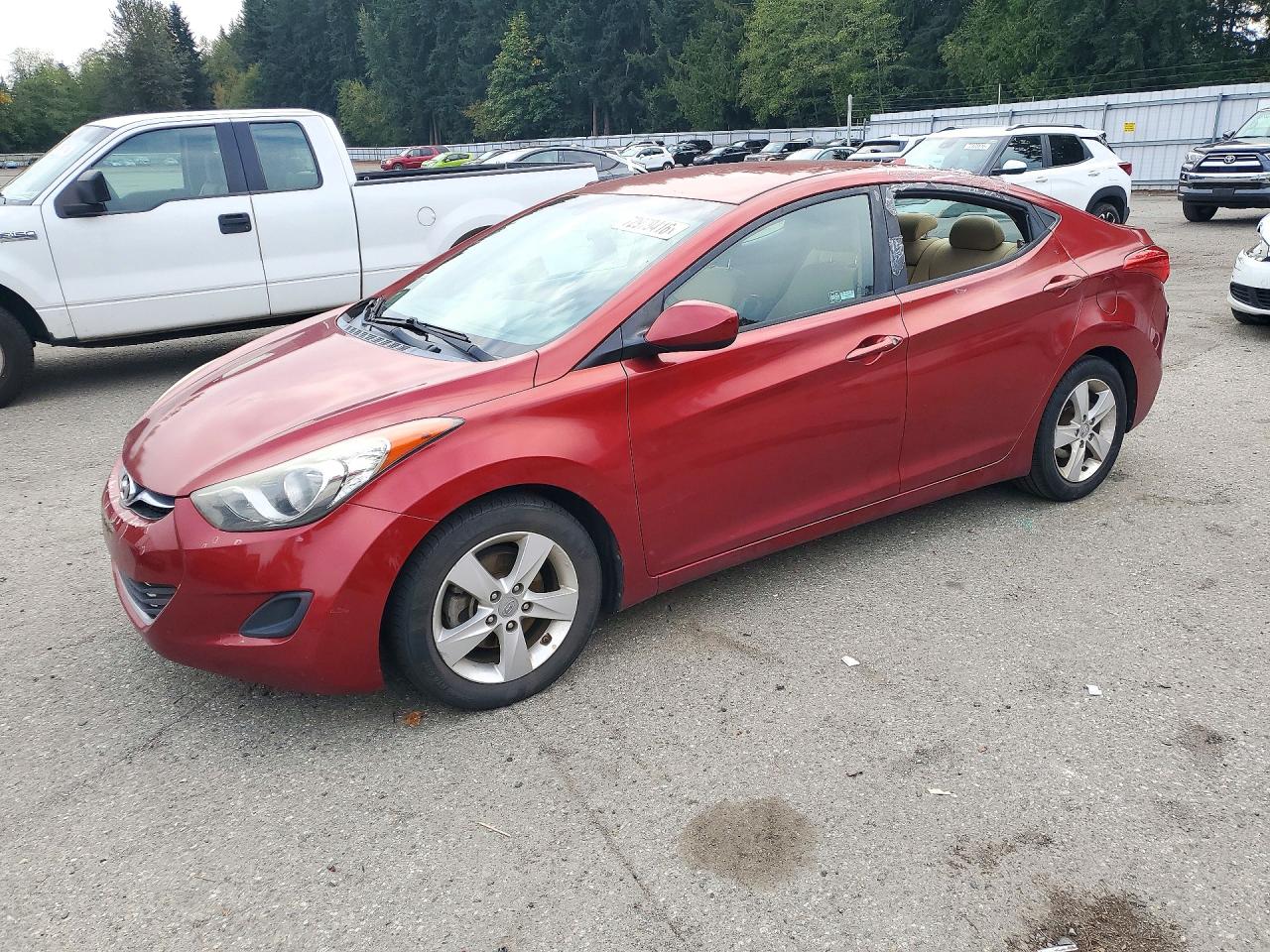 2013 HYUNDAI ELANTRA GLS | 5NPDH4AE7DH365246 | UPCARS