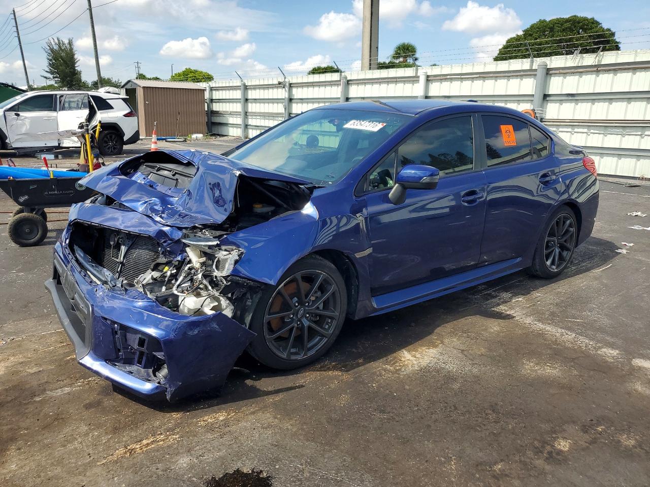2019 SUBARU WRX LIMITED | JF1VA1J66K9826111 | UPCARS