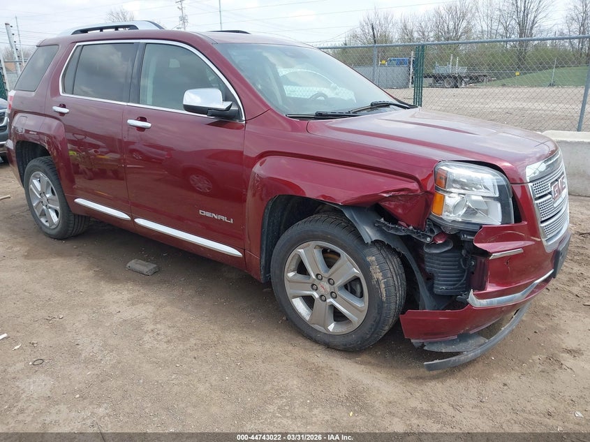 2016 GMC TERRAIN DENALI | 2GKALREK7G6140529 | UPCARS