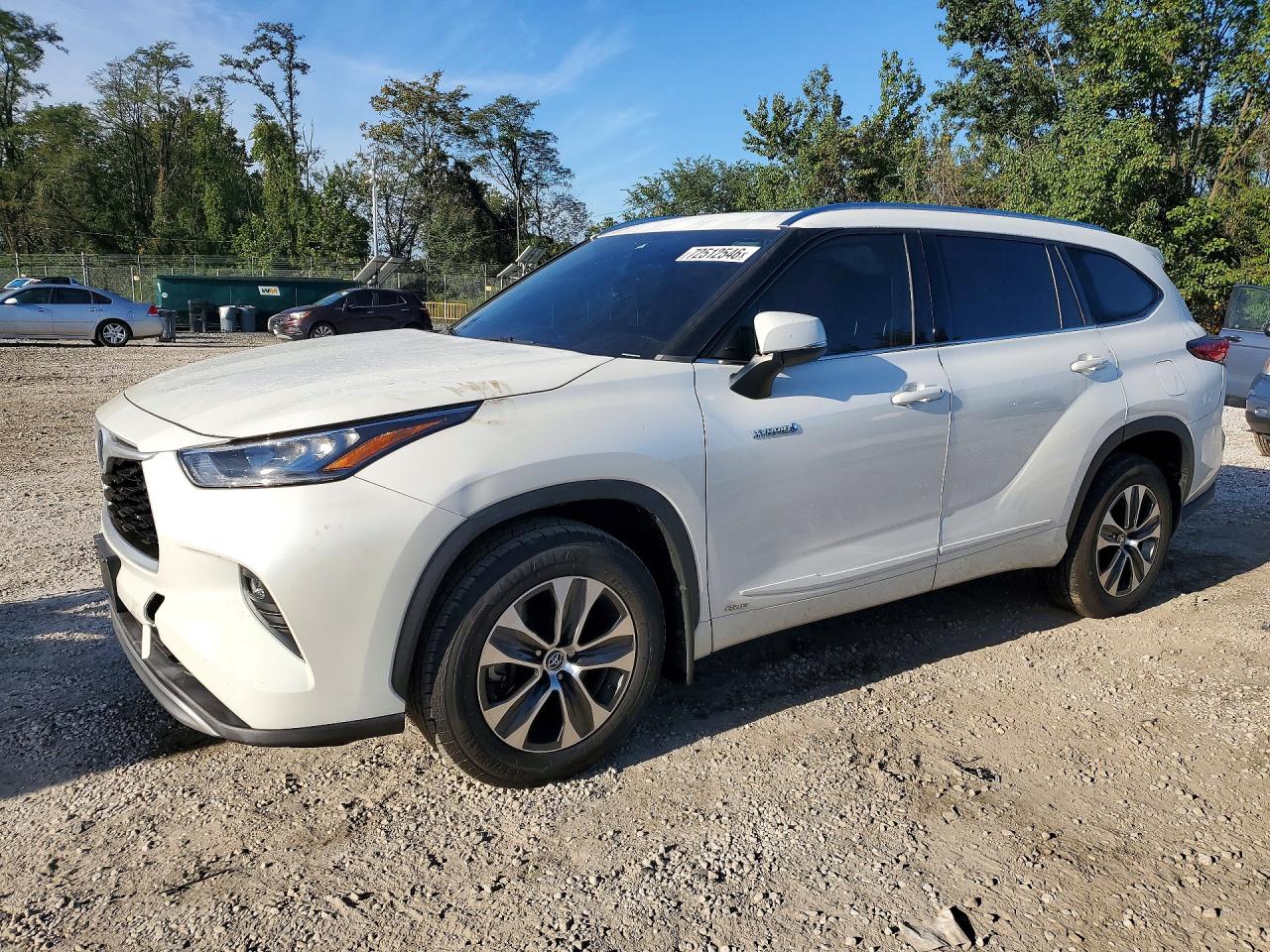 2020 TOYOTA HIGHLANDER HYBRID XLE | 5TDHBRCH0LS503807 | UPCARS