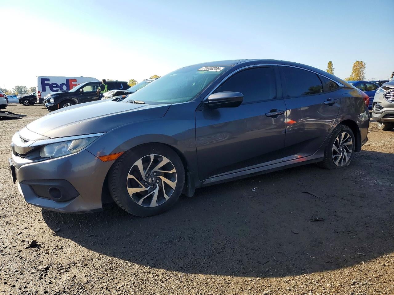 2017 HONDA CIVIC EX | 2HGFC2F82HH018938 | UPCARS