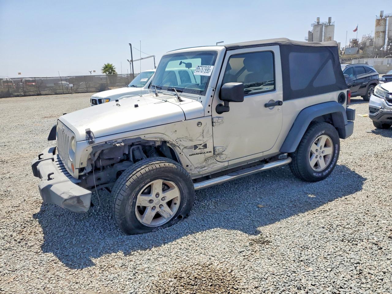 2007 JEEP WRANGLER X | 1J4FA24127L135120 | UPCARS